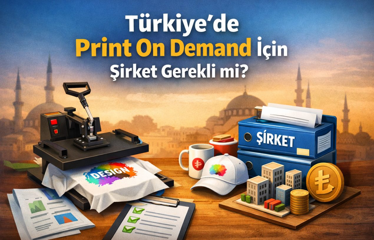 Türkiye’de Print On Demand Yapmak İçin Şirket Kurmak Şart mı?